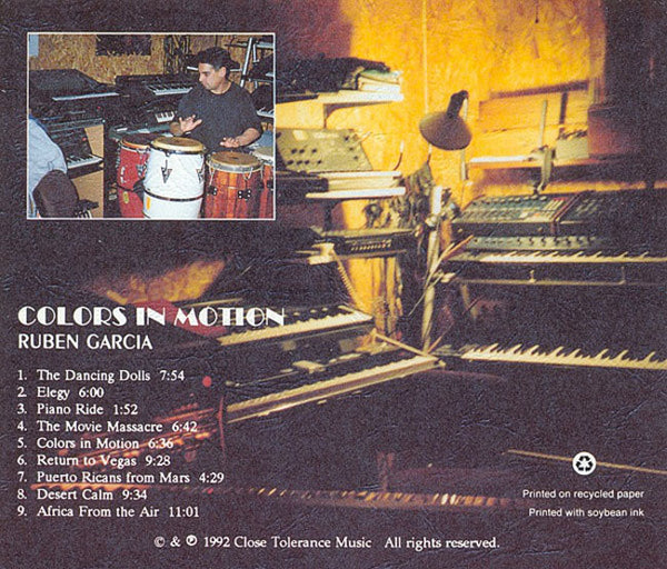 RUBEN GARCIA - Colors In Motion . CD
