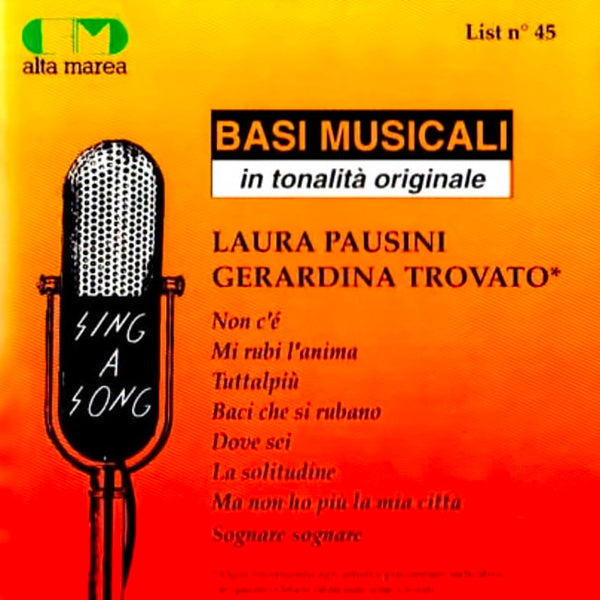 VARIOUS - Laura Pausini, Gerardina Trovato [ Basi Musicali ] . CD