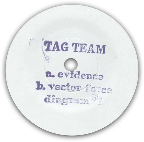 TAG TEAM - Evidence / Vector Force diagram #1 . 7"