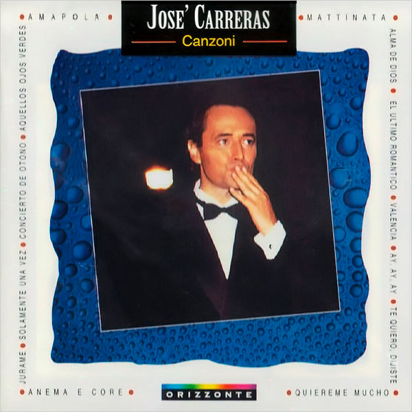 JOSE' CARRERAS - Canzoni . CD