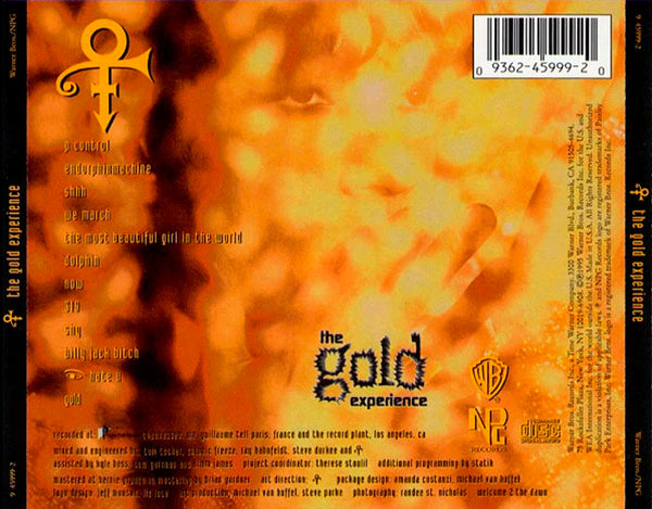 THE GOLD  EXPERIENCE - The Gold Experience . CD