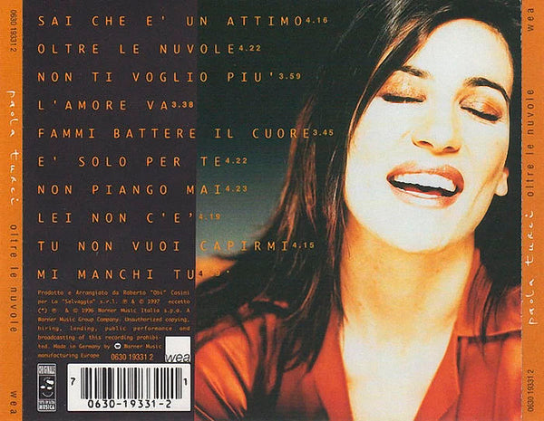 PAOLA TURCI - Oltre le nuvole . CD