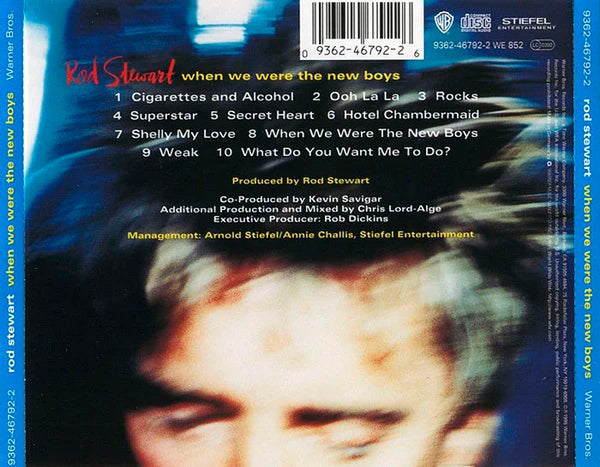 ROD STEWART - When We Were The New Boys . CD