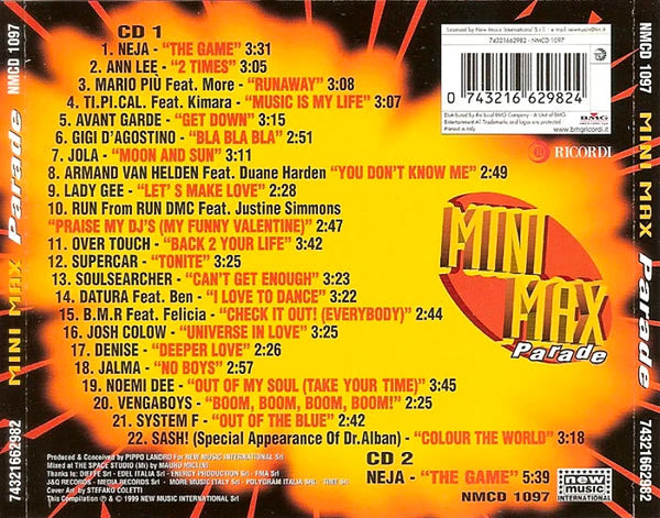 VARIOUS - Mini Max Parade . 2CD