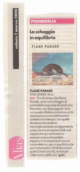 FLAME PARADE - Cosmic Gathering . CD