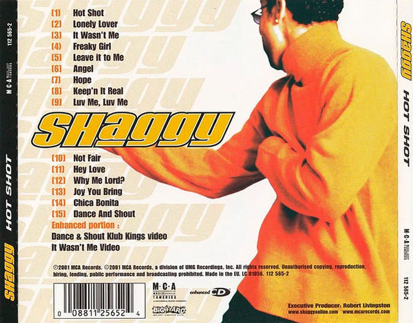 SHAGGY - Hot Shot . CD
