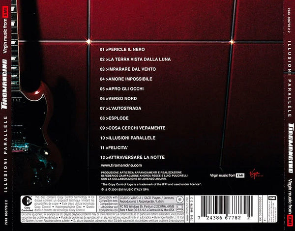 TIRO MANCINO - Illusioni parallele . CD