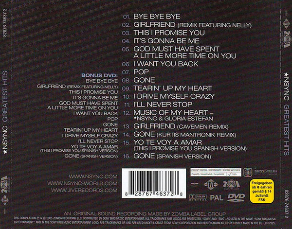 *NSYNC - Greatest Hits . CD+DVD