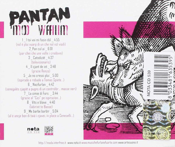 PANTAN - No Vain . CD