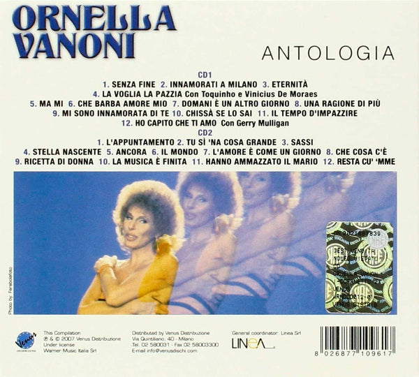 ORNELLA VANONI - Antologia . 2CD