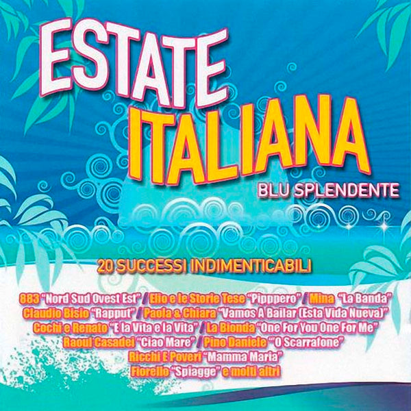 VARIOUS - Estate Italiana Blu Splendente . CD