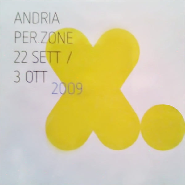 FABIO ORSI - Andria Per.Zone 22 Sett / 3 Ott 2009 . CD