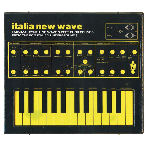 VARIOUS - Italia New Wave - Minimal Synth, New Wave, Post Punk From The 80's . LP