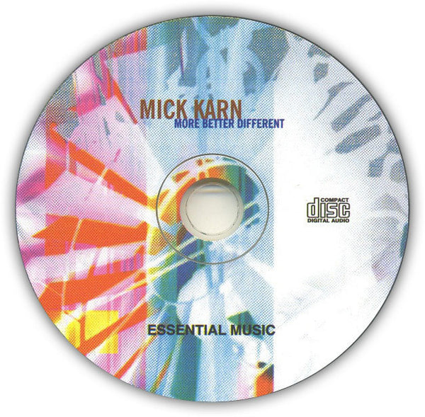 Mick Karn – More Better Different . CD