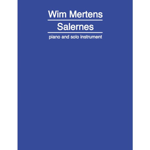 WIM MERTENS - Salernes . Score
