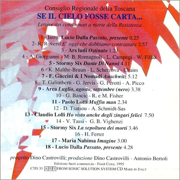 VARIOUS - Se Il Cielo Fosse Carta...