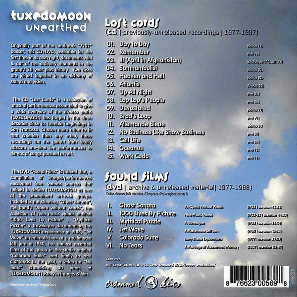 TUXEDOMOON - Unearthed . CD+DVD