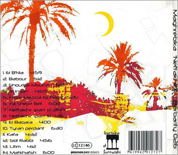 MAGHREBIKA WITH BILL LASWELL - Neftakhir . CD