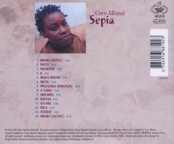 COCO MBASSI - Sepia . CD