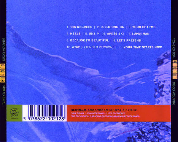 CINERAMA - Disco Volante . CD