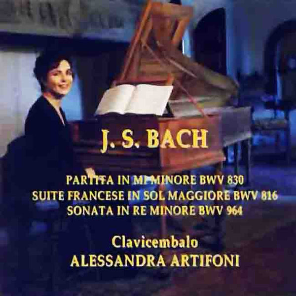 ALESSANDRA ARTIFONI plays J.S.BACH . CD
