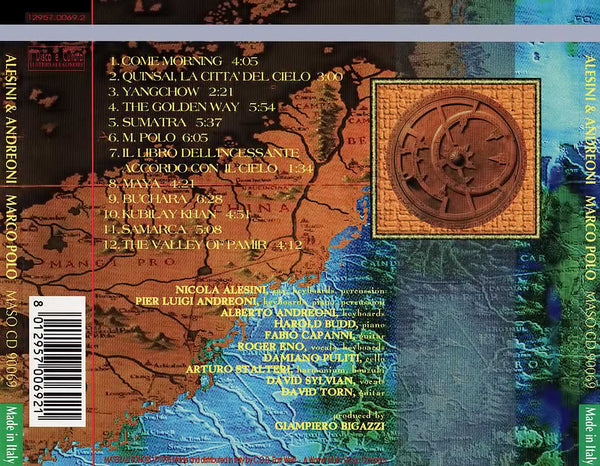 NICOLA ALESINI & PIER LUIGI ANDREONI [feat. David Sylvian] - Marco Polo . CD