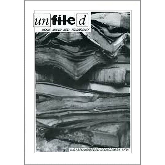 VARIOUS - UnFiled [Music under new technology] . BOOK