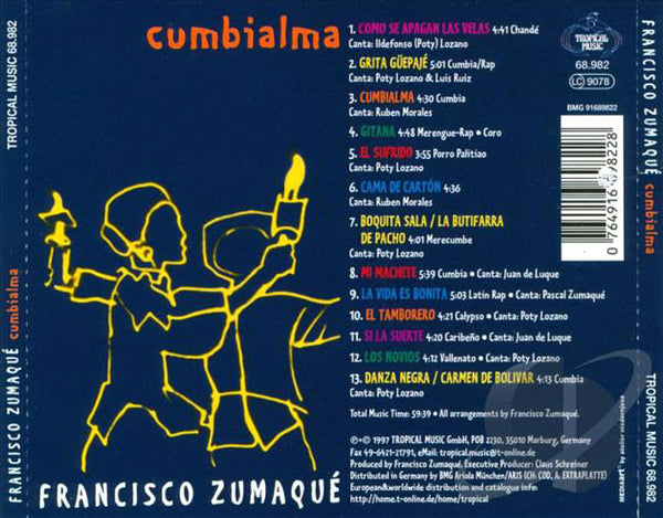 FRANCISCO ZUMAQUÉ - Cumbialma . CD