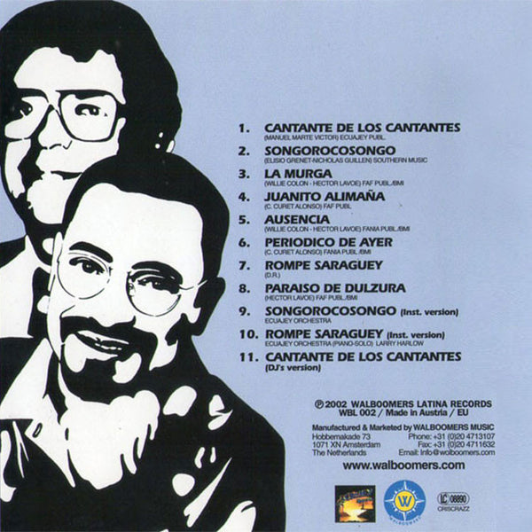 JUNIOR GONZALEZ - Tribute To Hèctor Lavoe . CD