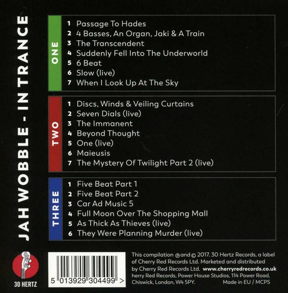 JAH WOBBLE - In Trance . 3CD