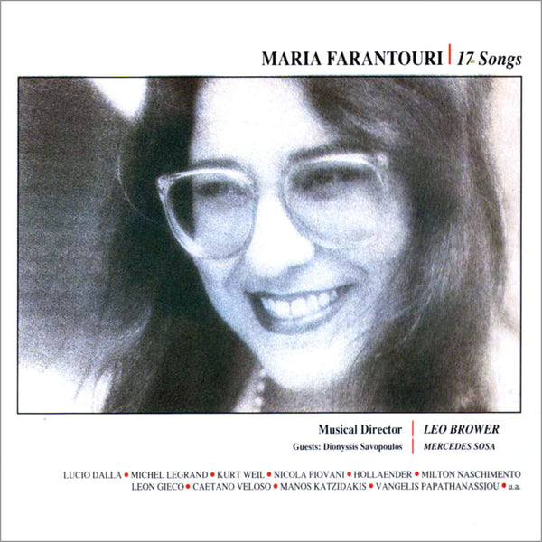 MARIA FARANTOURI - 17 Songs . CD