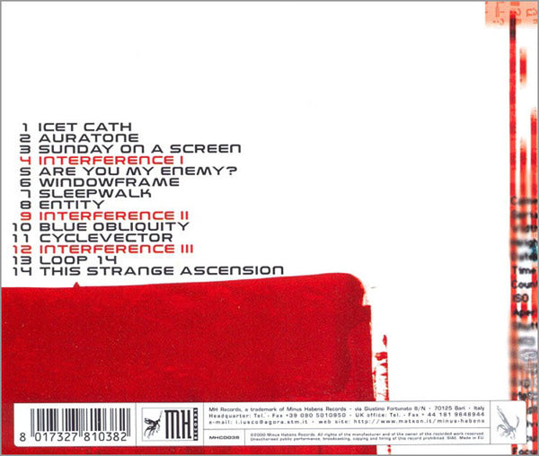 RED SECTOR A - Illvminati . CD