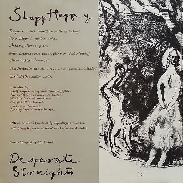 SLAPP HAPPY / HENRY COW – Desperate Straights . LP