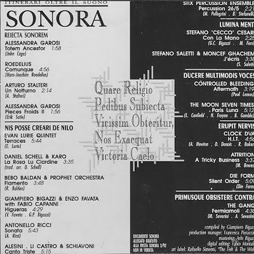 VARIOUS - Sonora 3/92 . CD+BOOK