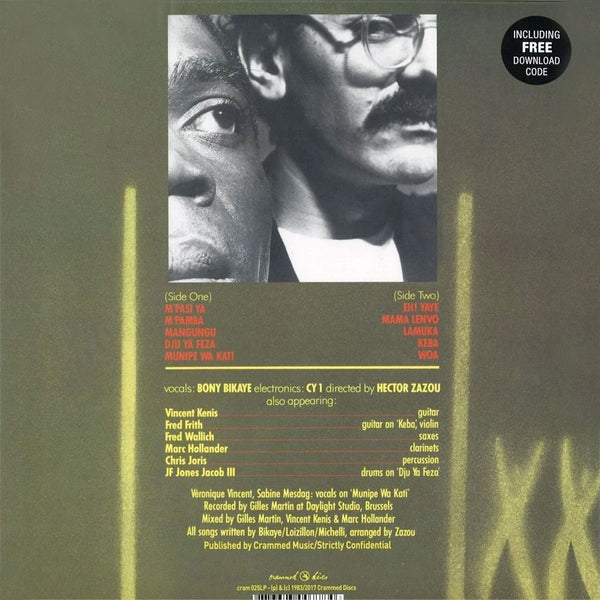 HECTOR ZAZOU / BIKAYE / CY1 - Noir et Blanc . LP