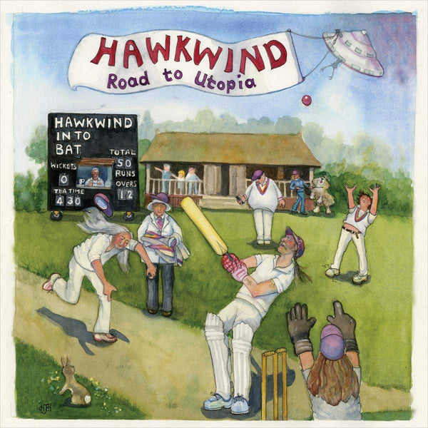 HAWKWIND (feat. Eric Clapton) . Road To Utopia . CD