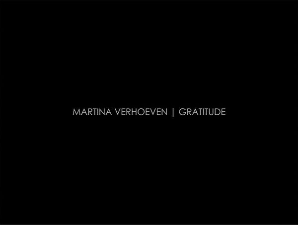 MARTINA VERHOEVEN - Gratitude . CD + BOOK