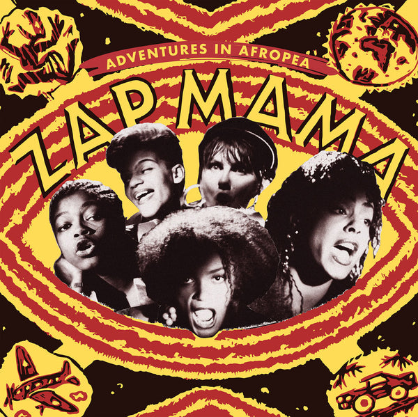 ZAP MAMA - Adventures in Afropea . LP