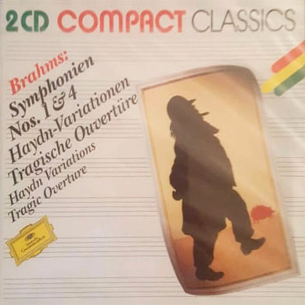 JOHANNES BRAHMS -  Symphonien Nos. 1 & 4 . 2CD