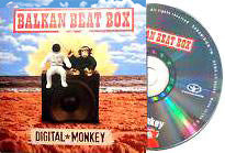 BALKAN BEAT BOX - Digital Monkey . CD sleeve