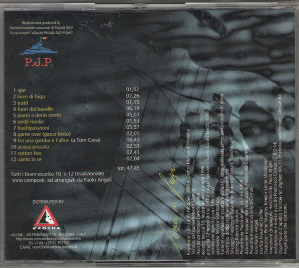 PAOLO ANGELI - Linee di fuga . CD
