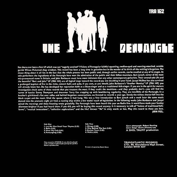 THE PENTANGLE – The Pentangle . LP