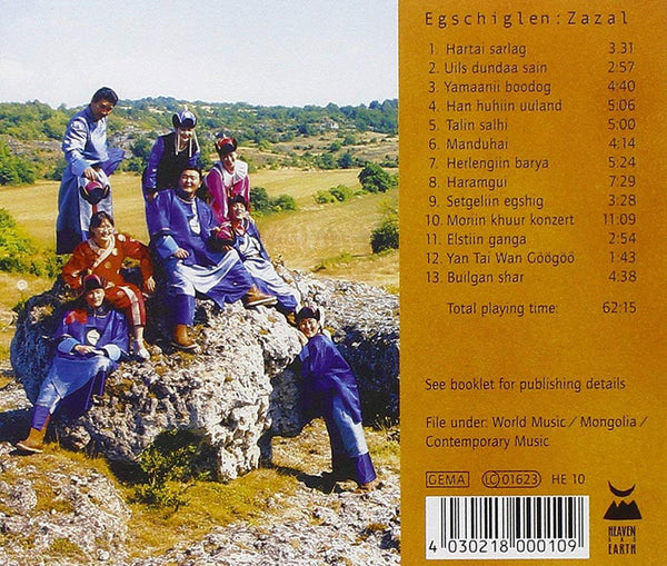 EGSCHIGLEN – Zazal . CD