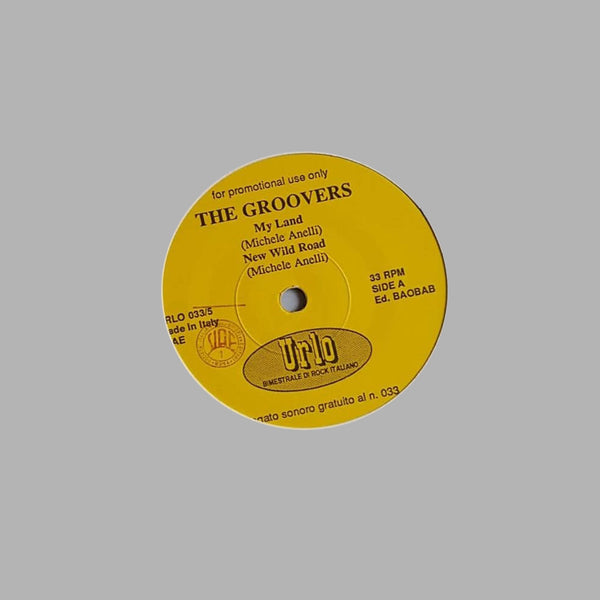 THE GROOVERS - My Land . 7" EP