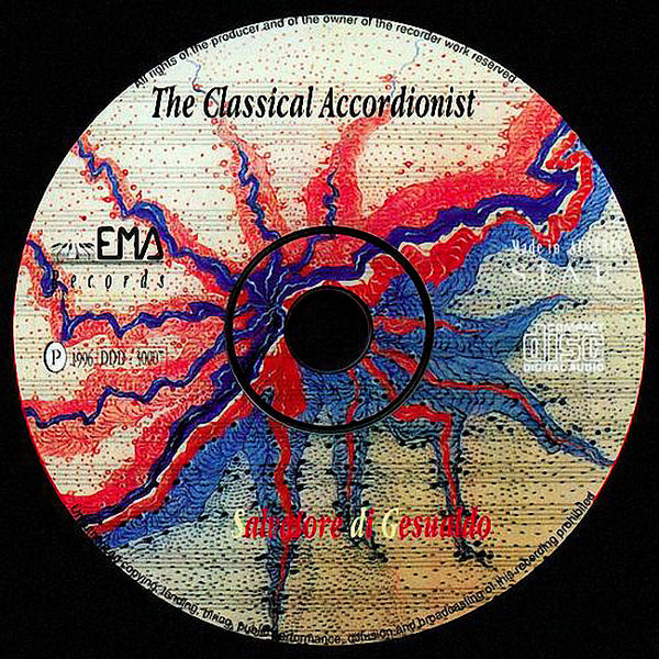 SALVATORE DI GESUALDO - The Classical Accordionist . CD