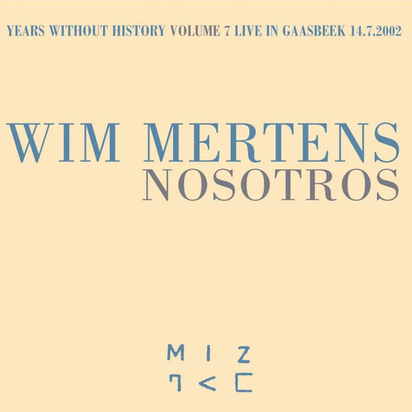 WIM MERTENS - Nosotros . CD