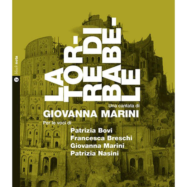 GIOVANNA MARINI - La Torre di Babele . CD+Book