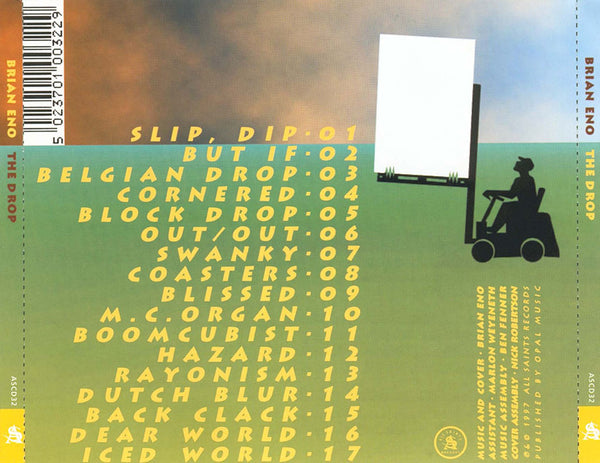 BRIAN ENO - The Drop . CD