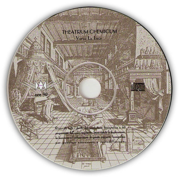 THEATRUM CHEMICUM - Verso La Luce . CD