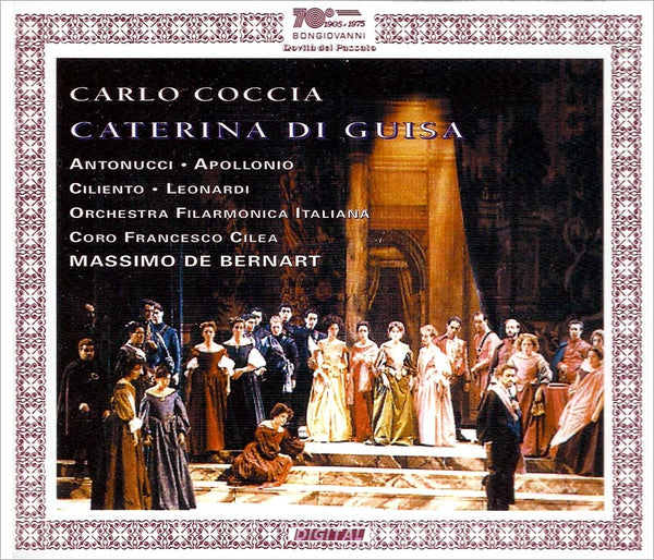 CARLO COCCIA - Caterina Di Guisa . 2CD